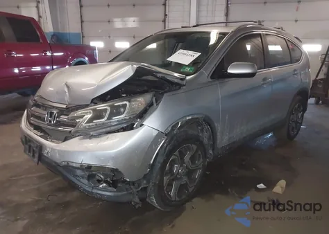 2014 Honda Cr-V Ex-L z USA, uszkodzony, nr VIN 2HKRM4H77EH665895